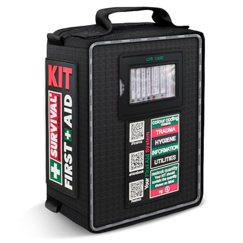 Trousse premiers soins SURVIVAL 106 pièces véhicule