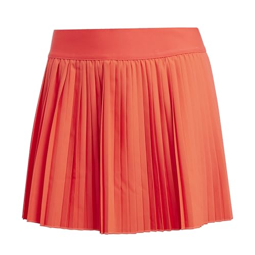 Club Pleated Climacool Tennis Skirt Semi Lucid M donna rosso