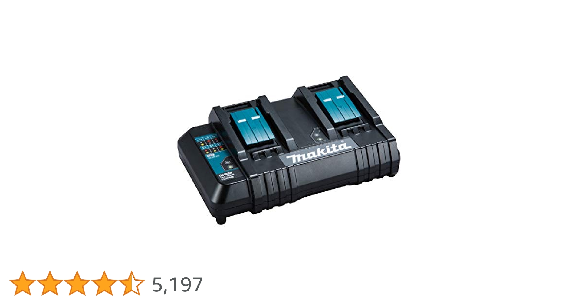 マキタ(Makita)純正品 2口充電器 (14.4～18V用) DC18SH マキタ DC18SH 2口充電器 ウエダ金物【公式サイト】
