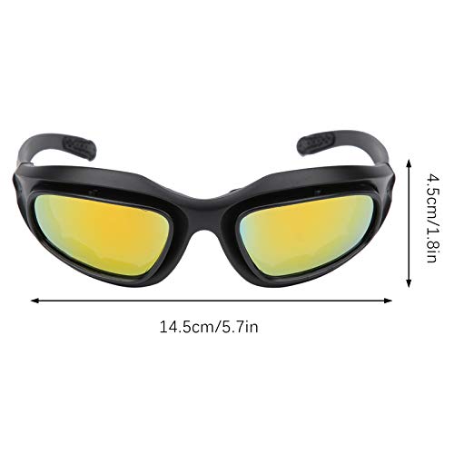 Lunettes de course coupe-vent pour stopper le sable et les chocs
