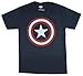 Captain America - Distressed Shield T-Shirt Size M
