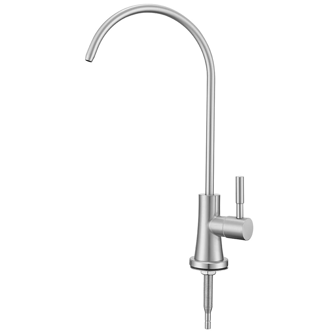 GULICA Drinking Water Tap, SUS304 Stainless Steel, No-Air Gap Reverse Osmosis Tap for Kitchen Bar Sink Brushed Nickel