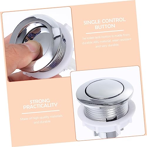 HEMOTON 1Pc Botão Do Vaso Sanitário Acessório Do Tanque De Água Do Vaso Sanitário Peças Do Tanque De