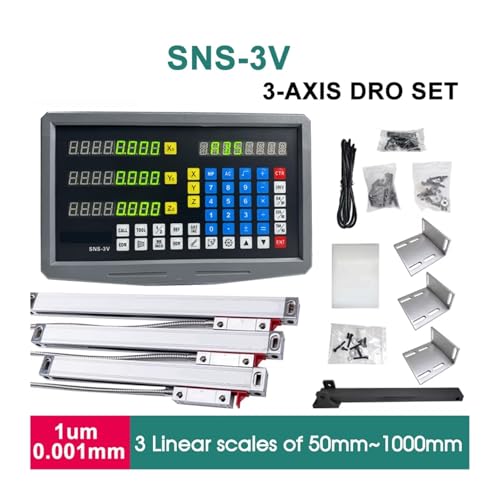 Set Escala Lineal SNS-3V Color 1um Kit miniatura 2