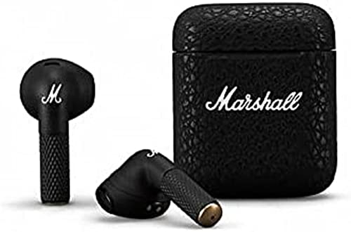 Marshall Minor III Bluetooth Truly Wireless in-Ear Earbuds with Mic (Black)