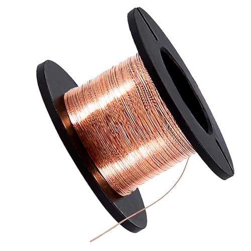 FTVOGUE 5 szt. 0,1 mm emaliowany drut miedziany uzwojony telefon notebook płyta główna kabel naprawczy długość 15 m