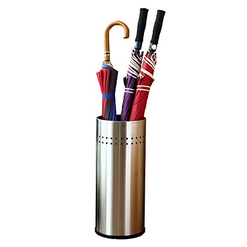 Porte-parapluies en acier inoxydable au design épuré et robuste - 2