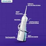 ORACURA OC200 Dental PRO Smart PLUS Water Flosser (8 Tips) — view 2