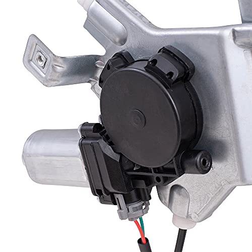 Brock Replacement Passengers Rear Power Window Lift Regulator With Motor Assembly Compatible With 04-08 F150 Crew Cab Mark Lt Pickup Truck 6L3Z1627000Aa #TOP4