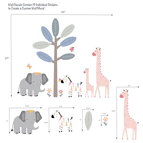 Lambs & Ivy Jazzy Jungle Vinilos Decorativos miniatura 2