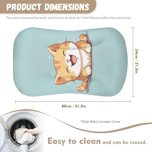 Image of ZOUTAIRONG Cute CatBassinet Sheet Set Compatible with Mika Micky, Baby Delight, Dream On Me Bassinet Mattress, Jersey Knit Ultra Soft Flexible for Baby Boys Girls Blue