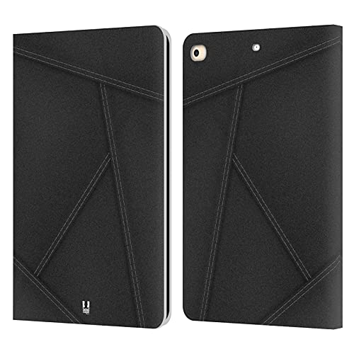 Housse iPad 9.7 2017 étui portefeuille cuir Denim protection antichoc Head Case Designs