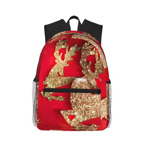 Sac à dos université Merry Christmas décontracté pour vos voyages