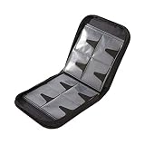 Amazon Basics Etui na płyty CD/DVD, pojemność 128 płyt, nylonowe, czarne