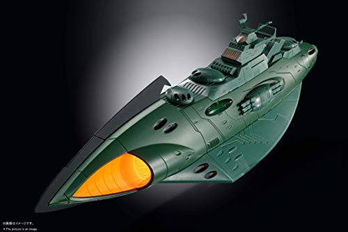 Bandai Sconosciuto Space Battleship Yamato 2202 GX-89 Garmillas Space Cruiser, Soul of Chogokin