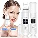 Produktbild BESTOPE Skin Scrubber Porenreiniger Gesichtsreiniger Ultraschall Gesicht Gerät mit LED Anzeige 4 Lonenstärken Mitesserentferner 3 Modes Hautreiniger Weiß [UPGRADE VERSION]