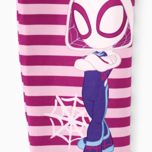 Image of Disney Minnie Mouse Frozen Princess Marvel Toddler Girls Clothes Long Sleeve Sweatshirt + Leggings 2pcs Outfits Set 2-6Y