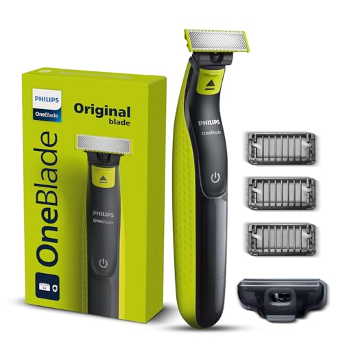 Philips OneBlade Turbo2X Hybrid Trimmer & Styler|Perfected for Sk...