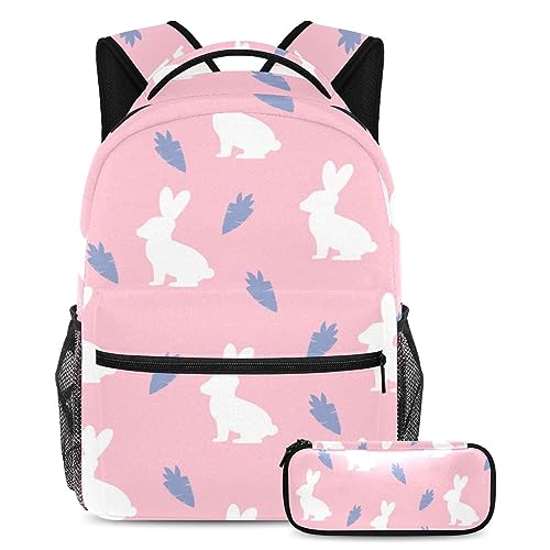 Sac à dos lapin et carotte pour soulager le dos des élèves au collège