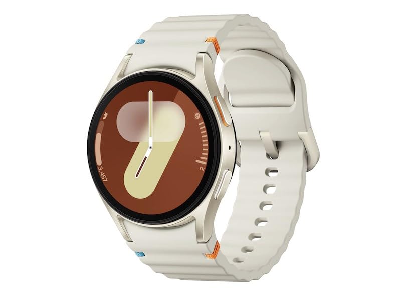 Samsung Galaxy Ai Watch 7 Latin American Version Sm-L300 (40mm) Bluetooth Wellness Tips, Heart Rate Tracking, Sleep Monitor, Fitness Tracker (Cream)