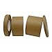 JVCC Kraft Flatback Paper Packaging Tape (FPPT-01): 1/2 in. x 60 yds. (Brown)
