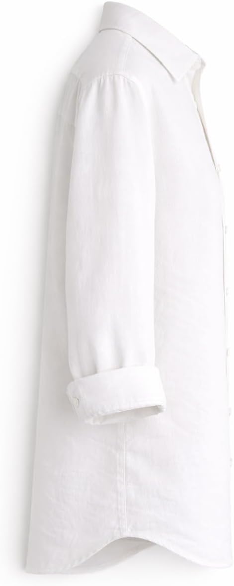 Men´s 100% Italian Linen Shirt - Long Sleeve - Artisanal Craftsmanship.
