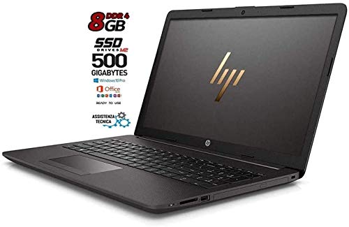 HP 255 G7 Notebook portatile, SSD M2 da 500GB, Display da 15.6