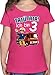 Feuerwehrmann Sam Mädchen - Tatü Tata! Ich Bin 3 - blau - 104 (3/4 Jahre) - Fuchsia - F131K - F131K - Mädchen Kinder T-Shirt
