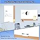 Umtiti Whiteboard Dry Erase mit Kork Board Wandhalterung Pins Board,24 x36,Silberner Aluminiumrahmen,2-1 magnetisches Dry Erase Whiteboard.MAR6090-LK-WH+CORK