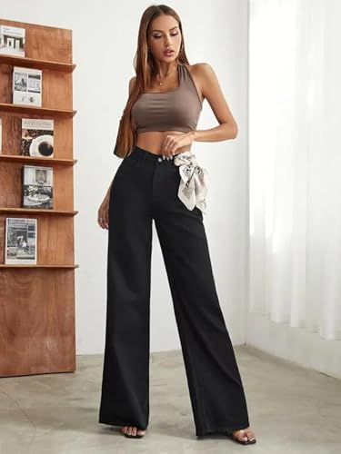 Image of KOTTY Slim Straight Fit Jeans - High Waist Comfortable Denim