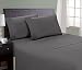 HC Collection Bed Sheet & Pillowcase Set HOTEL LUXURY 1800 Series Egyptian Quality Bedding Collection! Deep Pocket, Wrinkle & Fade Resistant,Luxurious,Comfortable,Extremely Durable(Full, Grey)