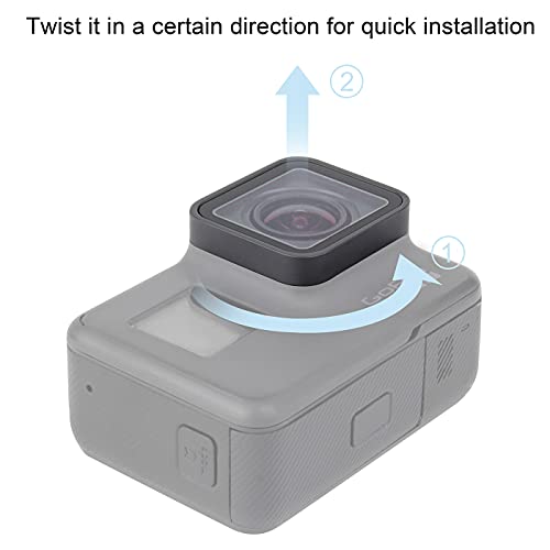 Protector de lente para GoPro Hero 5 repara cristal rayado 10m 5