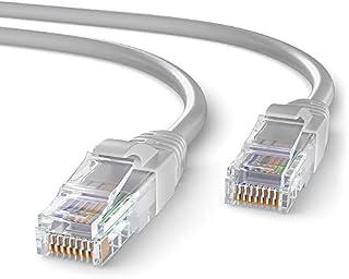 Mr. Tronic 10m Ethernet Network Patch Cable | CAT5E, CCA, UTP | RJ45 Connectors | High-Speed LAN Gigabit Internet Connection Cord | Ideal for Game Consoles, PC, Router, Modem, Switch (10 Meters, Blue)