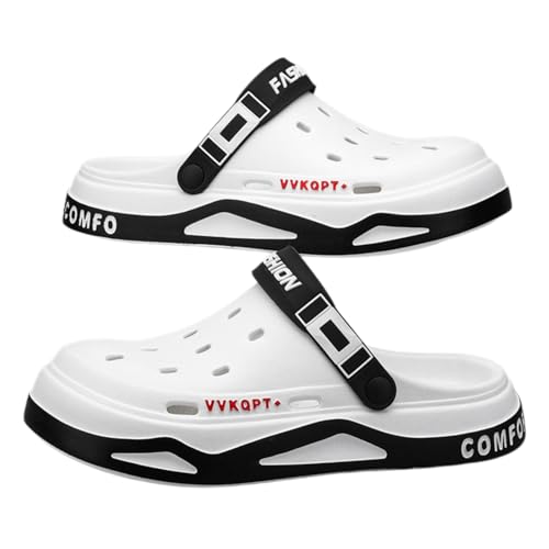 WANGSHUO Chaussons Été Eva Style Sandales Respirantes Femmes Chaussures pour Hommes De Plage Trou en Plein Air Ménage Confortables-d-44-45 – vue 4