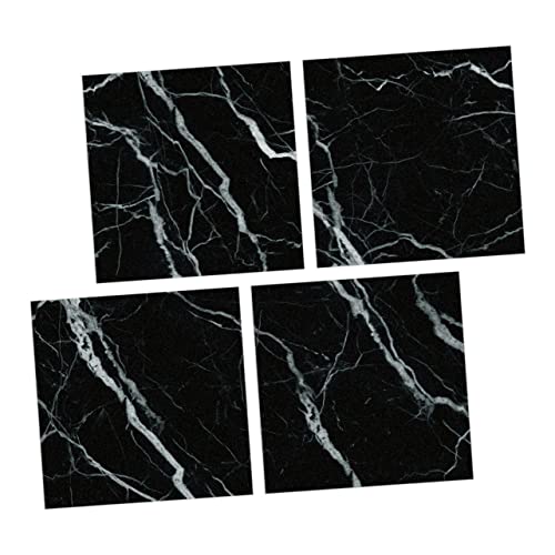 Holibanna 4 Hojas Baldosas Antideslizantes Pegatinas Calcomanías De Baño Etiqueta Del Piso Etiqueta Engomada Del Azulejo De Piso Calcomanías De Bricolaje Pegar Azulejos De Polivinilo