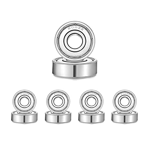 Sh High Precision 608zz Ball Bearing Multifunction Accessories for Skateboards,Scooter and Inline Skates (2)