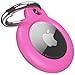 Produktbild Airtag Keychain Holder, Hard Frame Cover with Shock Resistance, Easy Installation, Airtag Case for Pet Collar, Kids, Luggage, Keys Deep Pink