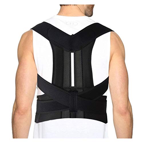 Corrector de postura hombro y faja lumbar para evitar el dolor de espalda