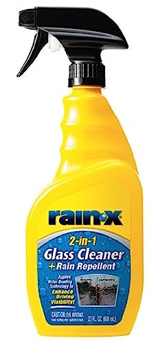 Image of Rain-X 5071268-6PK 2-in-1 Glass Cleaner with Rain Repellent - 23 oz. (Pack of 6)