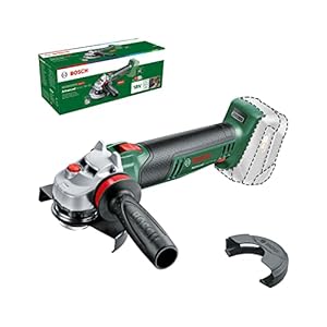 Bosch kleine haakse accuslijpmachine AdvancedGrind 18V-80 (zonder accu; 18 Volt System; voor (door) slijpen, borstelen en schuren van diverse materialen; in kartonnen doos)