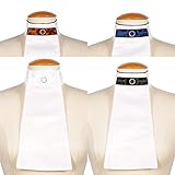 Die Plastrons sind für Dressurreiter und lassen sich bequem mit einem Klettverschluss anlegen.