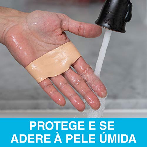 Nexcare, 3M, Fita Flex à Prova d´Água, 25mm x 4.5m, Bege