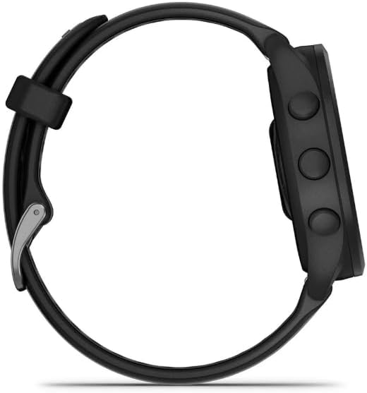 Relógio Forerunner 165, Bateria 14 dias, tela AMOLED, Gps, Treinos Personalizados, resistente à água, original Nota Fiscal e garantia - Preto