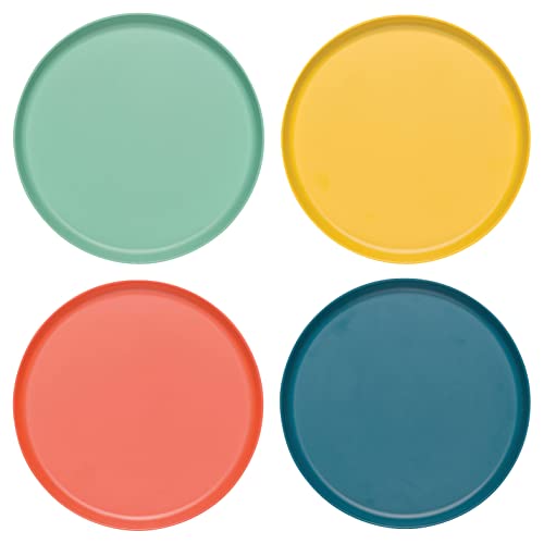 Now Designs Ecologie Dinner Plates, Set Of Four, Fiesta Colors, Dia 10 X H 1 Inches #TOP11