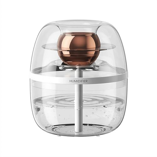 Humidificador, humidificador de escritorio transparente de 3 L, silencioso, de gran tamaño, para habitación grande, humidificador de aire para el hogar, bebé, planta, luz nocturna