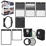 COKIN NX-Series Expert Set mit 100mm Filterhalter + CPL + ND1024 + GND8-Soft/Reverse/Hard Verlaufs Filter + 4X Filterrahmen + Tasche + ø72/77/82mm Adapter-Ring + zubehör