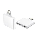 for iPhone Headphone Splitter(2pack) Dual Lightning Adaptador para 2in1 Audio Jack Dongle Adapter Charger AUX Cable for Apple MFI Certified Music Converter for 13 12 11 Pro Max Mini X Xr Se for iPad