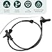 Pack-1 Wheel Speed Sensor, OEM #3630050U2010 Anti-Lock Brake System Rear Left ABS Sensor, Directly Installed Standard Accessories, Compatible with Heyue Models (Black)