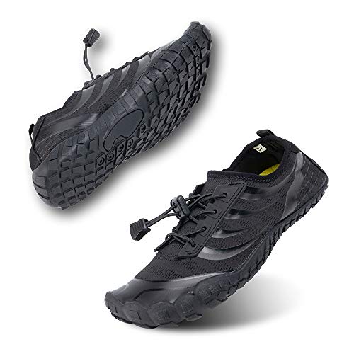Zapatos de Agua Hombres Mujer Buceo Surf Zapatillas Trail Running Barefoot Escarpines...