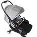 Estensione del Poggiapiedi del Passeggino Comodo Accessorio di Supporto Poggiapiedi Universale del Passeggino Per Dimensioni del Sedile più Lunghe 35 * 30 * 4 Cm Per Tutte le immagine